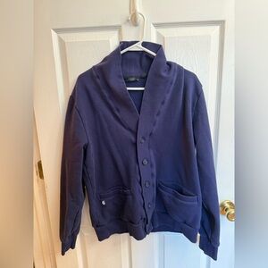 Greyson Lake Fleece Cardigan Medium